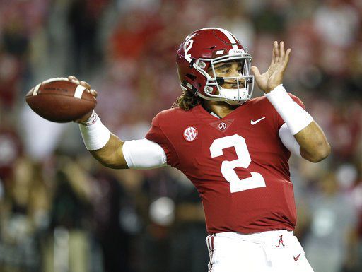 Jalen Hurts in 2017